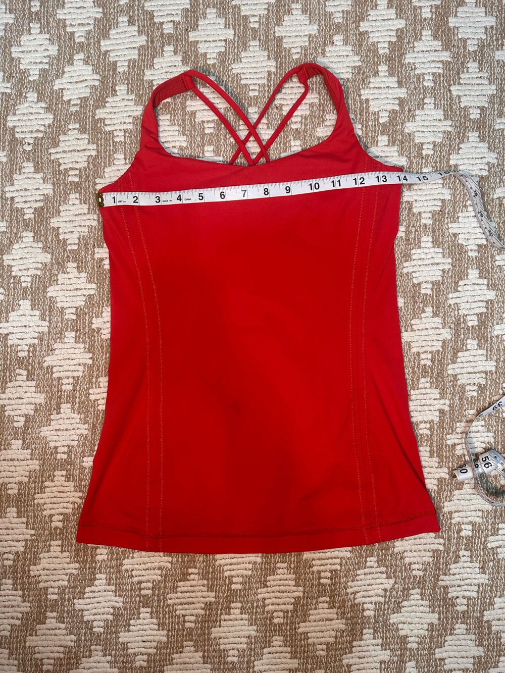 lululemon athletica Racerback Tank in Love Red